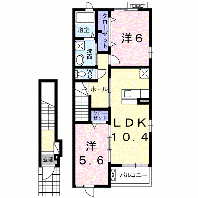 ボナールＡ・Ｉ 202【管理NO：1-020159501-02020】 ★家具家電は申し込み後に搬入します★ ★2026年11月中旬入居可能★の外観画像