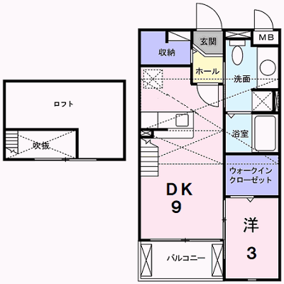 Ｓｔｅｐ　Ｋｏｕｍｅ 203【管理NO：1-015421401-02030】 ★家具家電は申し込み後に搬入します★ ★2026年12月中旬入居可能★の外観画像