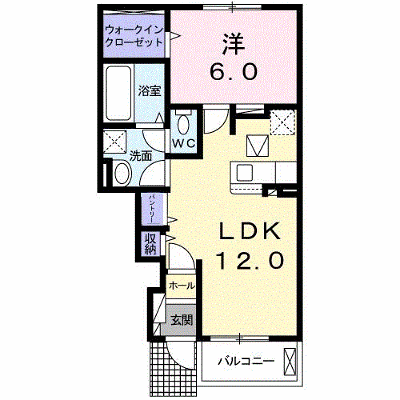 ベルオーブＫ 103【管理NO：1-025365901-01030】 ★家具家電は申し込み後に搬入します★の外観画像