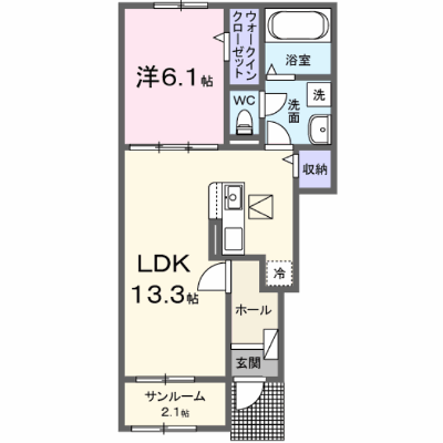 グレイスカルム 102【管理NO：1-028544601-01020】 ★家具家電は申し込み後に搬入します★ ★2027年01月下旬入居可能★の外観画像