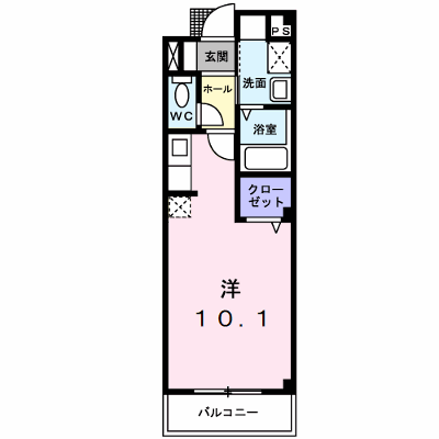ヴィオラＧ 101【管理NO：1-012649901-01010】 ★家具家電は申し込み後に搬入します★ ★2026年10月下旬入居可能★の外観画像