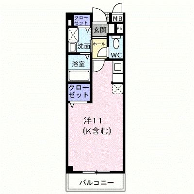 アヴェニール 206【管理NO：1-011096701-02060】 ★家具家電は申し込み後に搬入します★ ★2026年11月下旬入居可能★の外観画像