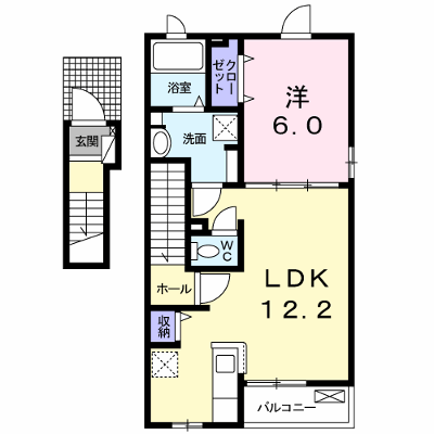 ハレ　ラキ　Ｂ棟 201【管理NO：1-026666202-02010】 ★家具家電は申し込み後に搬入します★ ★2026年11月上旬入居可能★の外観画像