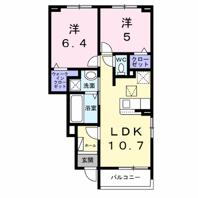 ビビ 104【管理NO：1-028522901-01040】 ★家具家電は申し込み後に搬入します★ ★2027年01月下旬入居可能★の外観画像