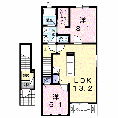 アルモニー　Ⅰ 203【管理NO：1-019283601-02030】 ★家具家電は申し込み後に搬入します★の外観画像