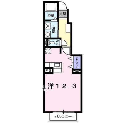 ソレアードⅡ 101【管理NO：1-015600301-01010】 ★家具家電は申し込み後に搬入します★ ★2026年11月中旬入居可能★の外観画像