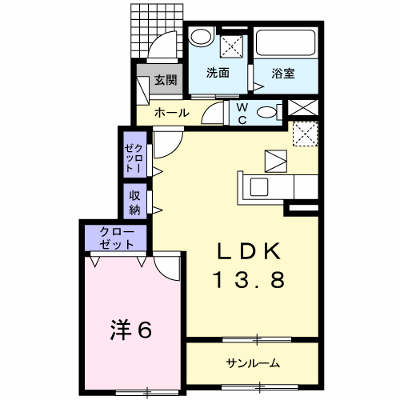 メゾン・ド・フィールド　Ⅰ 102【管理NO：1-023952601-01020】 ★家具家電は申し込み後に搬入します★ ★2026年11月中旬入居可能★の外観画像
