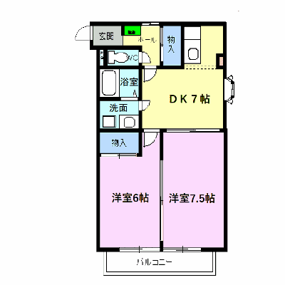 プレスティージ迎山　Ⅰ 201【管理NO：1-007159801-02010】 ★家具家電は申し込み後に搬入します★ ★2026年11月中旬入居可能★の外観画像
