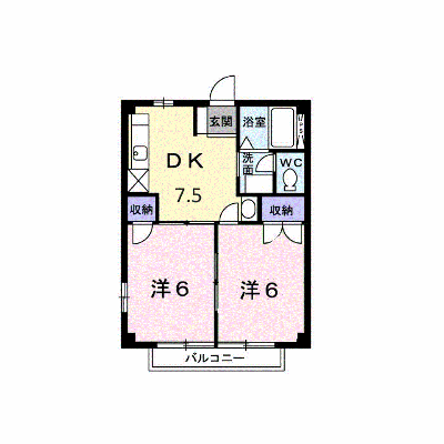 パルトカーサⅢ 103【管理NO：1-007169302-01030】 ★家具家電は申し込み後に搬入します★ ★2026年11月中旬入居可能★の外観画像