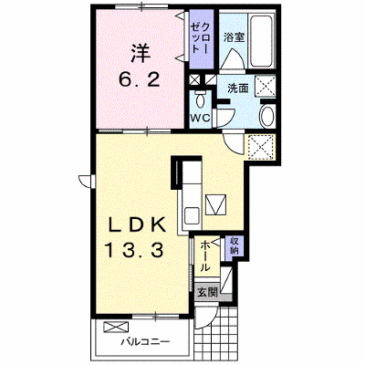 コラードＡ 101【管理NO：1-023895301-01010】 ★家具家電は申し込み後に搬入します★ ★2026年10月下旬入居可能★の外観画像