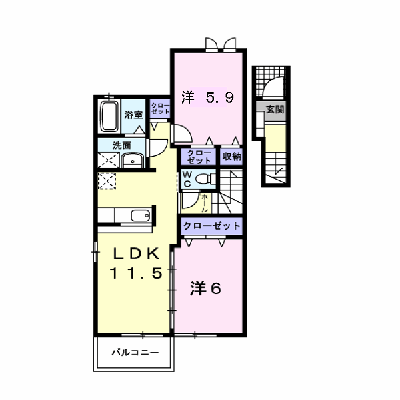 クレセール・Ｓ　Ⅰ 202【管理NO：1-015162601-02020】 ★家具家電は申し込み後に搬入します★ ★2026年11月中旬入居可能★の外観画像