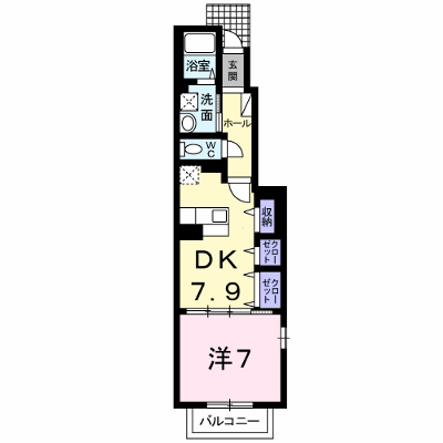 オートヌ　ヴァレ 101【管理NO：1-017406201-01010】 ★家具家電は申し込み後に搬入します★ ★2026年11月中旬入居可能★の外観画像