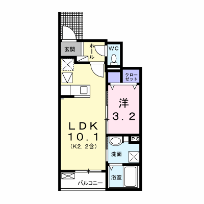 オリーブ 104【管理NO：1-027759002-01040】 ★家具家電は申し込み後に搬入します★ ★2026年11月中旬入居可能★の外観画像