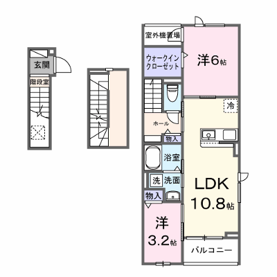 リラリア町田 301【管理NO：1-028803501-03010】 ★家具家電は申し込み後に搬入します★ ★2027年03月下旬入居可能★の外観画像