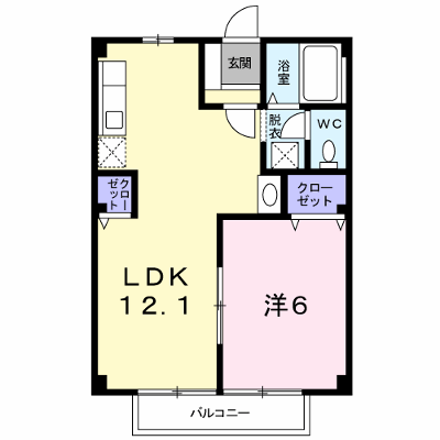 メゾンＫＩ 102【管理NO：1-004131901-01020】 ★家具家電は申し込み後に搬入します★ ★2026年11月中旬入居可能★の外観画像
