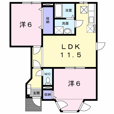 グラン・シェル　Ａ 102【管理NO：1-009456101-01020】 ★家具家電は申し込み後に搬入します★ ★2026年11月中旬入居可能★の外観画像