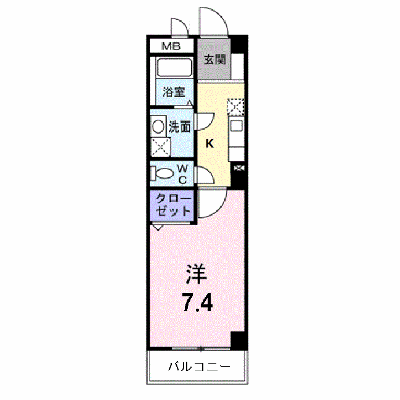 パークサイドヴィラ 501【管理NO：1-013244801-05010】 ★家具家電は申し込み後に搬入します★ ★2026年11月中旬入居可能★の外観画像