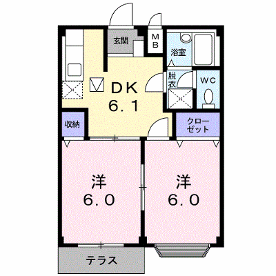 ペアハイツ三鷹Ａ 102【管理NO：1-003384201-01020】 ★家具家電は申し込み後に搬入します★ ★2026年11月下旬入居可能★の外観画像