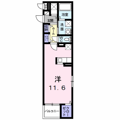 ラフレシール 401【管理NO：1-021304901-04010】 ★家具家電は申し込み後に搬入します★の外観画像