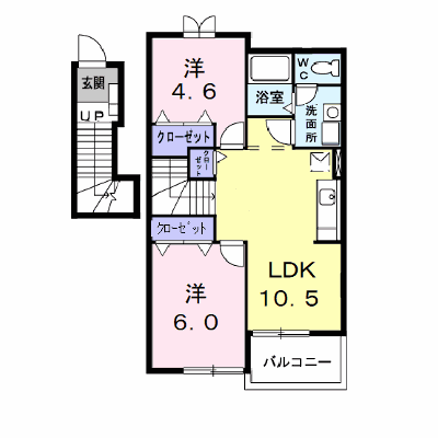 アメニティ　ワン 201【管理NO：1-010788901-02010】 ★家具家電は申し込み後に搬入します★ ★2026年11月下旬入居可能★の外観画像