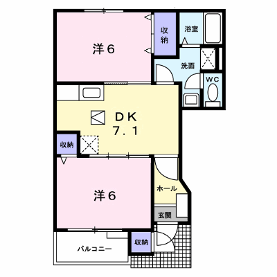 フィオーレ 103【管理NO：1-012512501-01030】 ★家具家電は申し込み後に搬入します★ ★2026年11月中旬入居可能★の外観画像