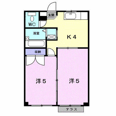 ハイツリバーアイランドＤ 1-D【管理NO：1-004761601-01040】 ★家具家電は申し込み後に搬入します★ ★2026年11月上旬入居可能★の外観画像