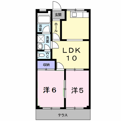 サンライズ花ノ木 103【管理NO：1-099104601-01030】 ★家具家電は申し込み後に搬入します★ ★2026年11月中旬入居可能★の外観画像