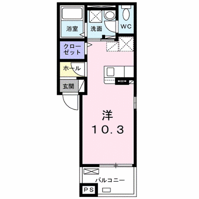 エヴィメリアＤ 202【管理NO：1-026935701-02020】 ★家具家電は申し込み後に搬入します★の外観画像