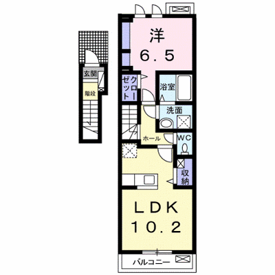 ＤｅａｒＣｏｕｒｔⅢ 204【管理NO：1-025974801-02040】 ★家具家電は申し込み後に搬入します★の外観画像