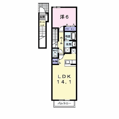 ヴィラ・セレーノ 206【管理NO：1-014292901-02060】 ★家具家電は申し込み後に搬入します★ ★2026年10月中旬入居可能★の外観画像