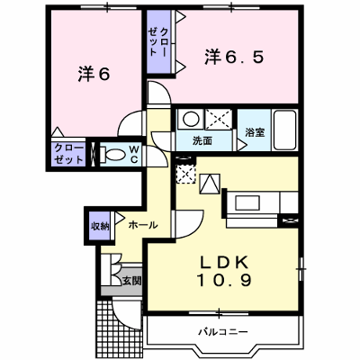 それいゆ東小二里 105【管理NO：1-013458201-01040】 ★家具家電は申し込み後に搬入します★の外観画像