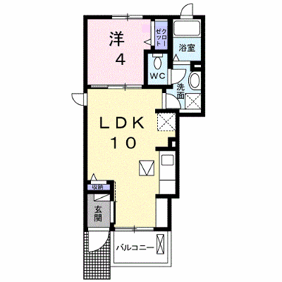 ナリッシュＬｅｅ　Ⅳ 101【管理NO：1-019246902-01010】 ★家具家電は申し込み後に搬入します★ ★2026年11月中旬入居可能★の外観画像