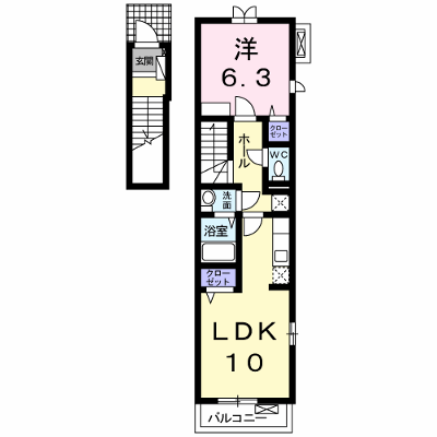 ミール吉田町 201【管理NO：1-017836901-02010】 ★家具家電は申し込み後に搬入します★ ★2026年11月中旬入居可能★の外観画像