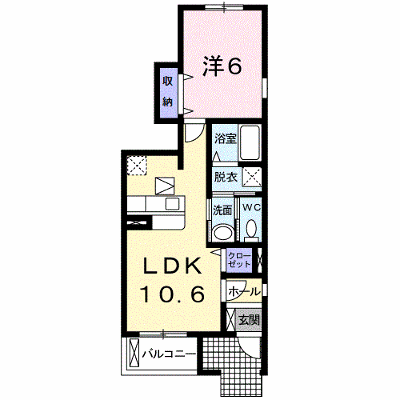 ミルト　Ａ 103【管理NO：1-013022201-01030】 ★家具家電は申し込み後に搬入します★ ★2026年12月中旬入居可能★の外観画像