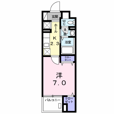 アンジェロ　フェリーチェ 103【管理NO：1-022328201-01030】 ★家具家電は申し込み後に搬入します★ ★2026年12月中旬入居可能★の外観画像