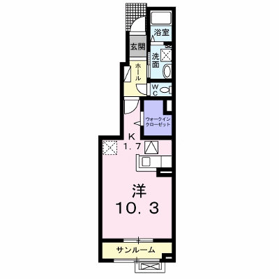 トッティ　Ａ 102【管理NO：1-018812401-01020】 ★家具家電は申し込み後に搬入します★ ★2026年11月中旬入居可能★の外観画像