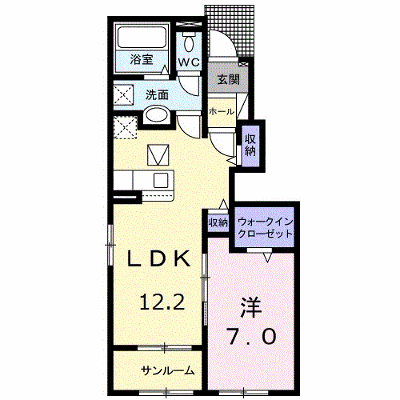 サニー・レジデンス　Ⅰ 102【管理NO：1-026118801-01020】 ★家具家電は申し込み後に搬入します★ ★2026年11月下旬入居可能★の外観画像