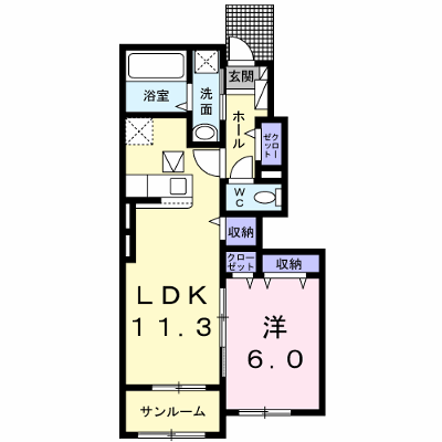 アルモニー　Ⅰ 102【管理NO：1-024865801-01020】 ★家具家電は申し込み後に搬入します★ ★2026年10月下旬入居可能★の外観画像