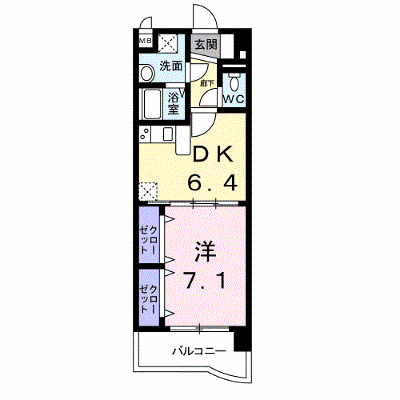 サン・プラシード 505【管理NO：1-013706301-05050】 ★家具家電は申し込み後に搬入します★ ★2026年11月中旬入居可能★の外観画像