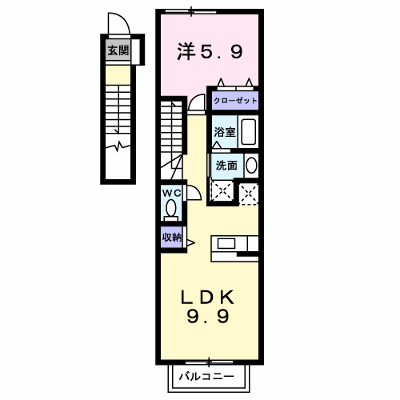 フィールドリヴ 201【管理NO：1-012114401-02010】 ★家具家電は申し込み後に搬入します★ ★2026年12月上旬入居可能★の外観画像