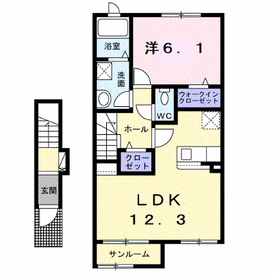 フォルシュ　Ｕ．Ｎ．Ｂ 203【管理NO：1-026598401-02030】 ★家具家電は申し込み後に搬入します★ ★2026年12月中旬入居可能★の外観画像