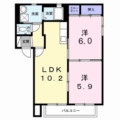 ピエス赤井Ａ 202【管理NO：1-099344101-02020】 ★家具家電は申し込み後に搬入します★ ★2027年01月上旬入居可能★の外観画像