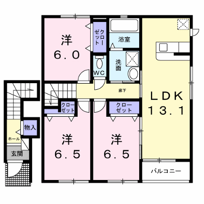 ディオパラッツオⅡ 202【管理NO：1-099249001-02020】 ★家具家電は申し込み後に搬入します★ ★2026年11月上旬入居可能★の外観画像