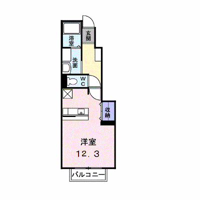 セレーノＣ 103【管理NO：1-011679201-01030】 ★家具家電は申し込み後に搬入します★ ★2026年11月中旬入居可能★の外観画像