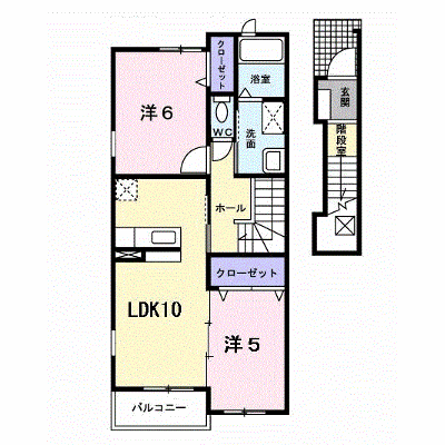 フォレスト 204【管理NO：1-016519401-02040】 ★家具家電は申し込み後に搬入します★ ★2026年11月下旬入居可能★の外観画像