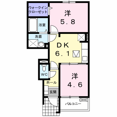 ニューカストディアン 103【管理NO：1-016546701-01030】 ★家具家電は申し込み後に搬入します★ ★2026年11月中旬入居可能★の外観画像