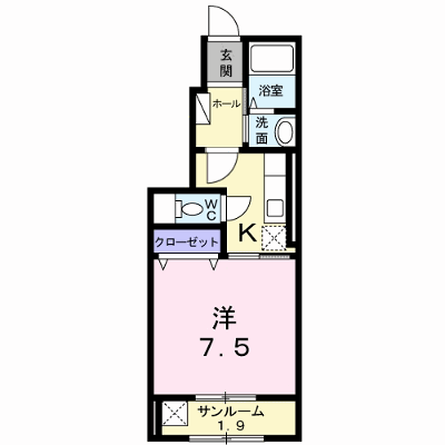 ステイブル　Ⅱ 101【管理NO：1-019243701-01010】 ★家具家電は申し込み後に搬入します★ ★2026年11月中旬入居可能★の外観画像
