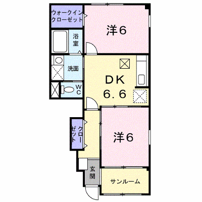 ラ　プロヴァンス 106【管理NO：1-012865101-01060】 ★家具家電は申し込み後に搬入します★ ★2026年12月下旬入居可能★の外観画像