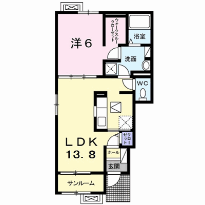 フェイバー 101【管理NO：1-024002001-01010】 ★家具家電は申し込み後に搬入します★の外観画像