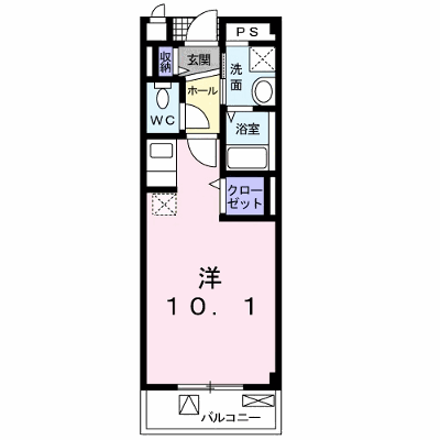 シェル　ブルー 105【管理NO：1-016053701-01050】 ★家具家電は申し込み後に搬入します★ ★2026年11月中旬入居可能★の外観画像